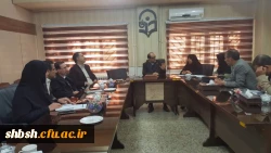 جلسه تحصیلات تکمیلی با حضور دکتر افلاکی رئیس دانشگاه فرهنگیان فارس 3