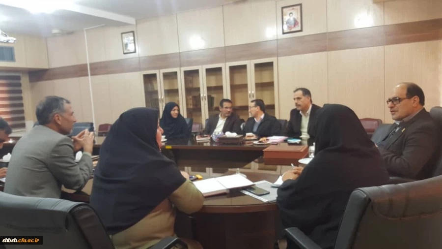 جلسه تحصیلات تکمیلی با حضور دکتر افلاکی رئیس دانشگاه فرهنگیان فارس 5