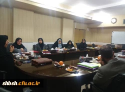 تشکیل جلسه شورای آموزشی 3