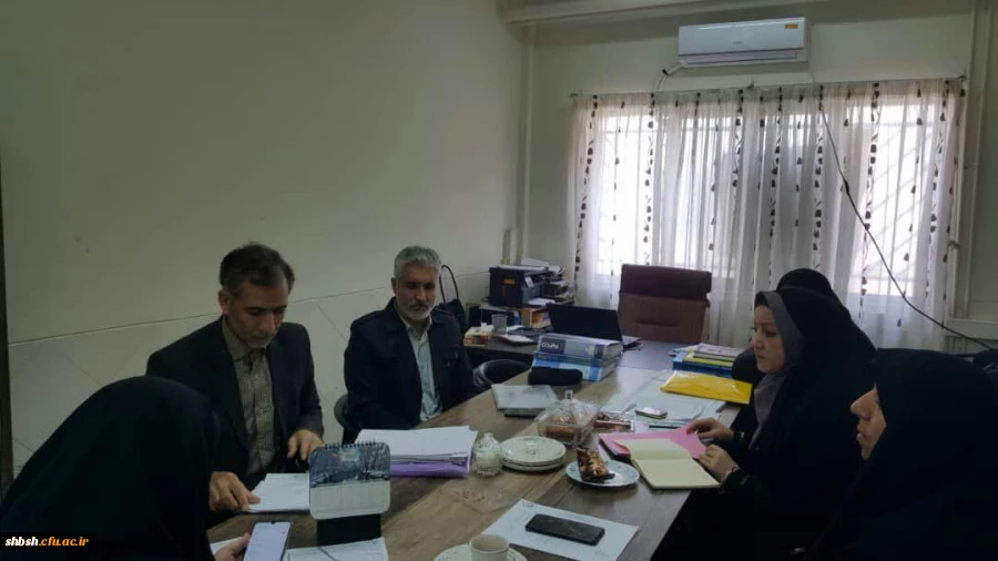 جلسه شورای پژوهشی پردیس شهید باهنر 2