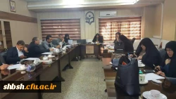تشکیل جلسه اعضای هیات علمی 3