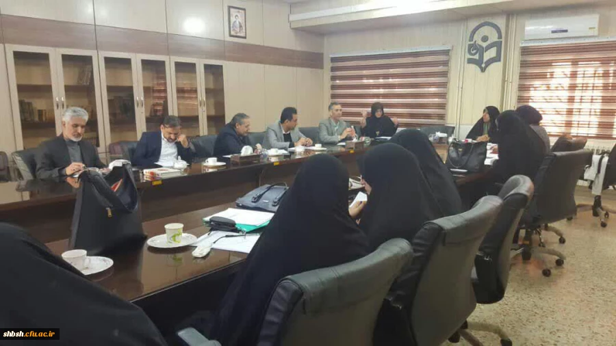 تشکیل جلسه اعضای هیات علمی 5