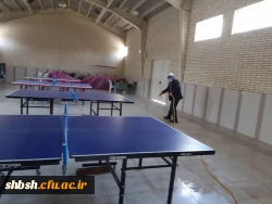 ضد عفونی کردن ساختمان های پردیس شهید باهنر فارس جهت پیشگیری از ورود ویروس کرونا 24