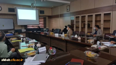 جلسه دفاع خانم اشرف قلندری در پردیس شهیدباهنر در تاریخ سه شنبه 13 خرداد