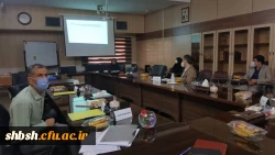 جلسه دفاع خانم اشرف قلندری در پردیس شهیدباهنر در تاریخ سه شنبه 13 خرداد 3