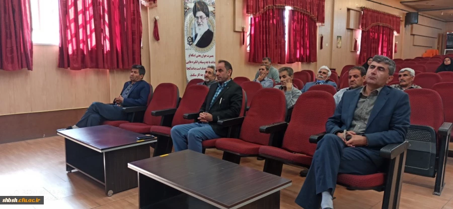 برگزاری اولین جلسه شورای اداری پردیس شهید باهنر در سال 99 6