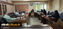 برگزاری اولین جلسه شورای اداری پردیس شهید باهنر در سال 99 12