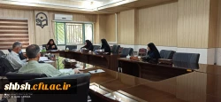 برگزاری اولین جلسه شورای اداری پردیس شهید باهنر در سال 99 13