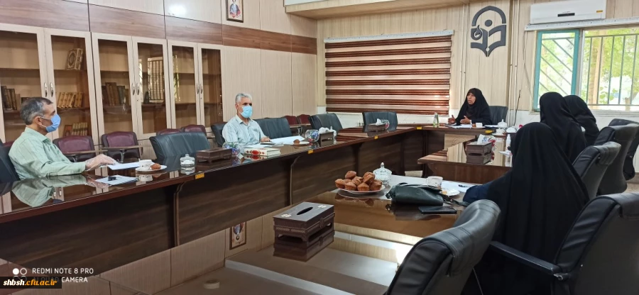 برگزاری اولین جلسه شورای اداری پردیس شهید باهنر در سال 99 14