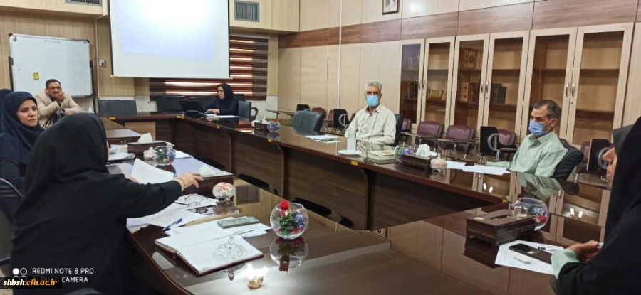 جلسه شورای آموزشی در تاریخ یکشنبه ۱۸ خرداد در پردیس شهید باهنر برگزار شد 2