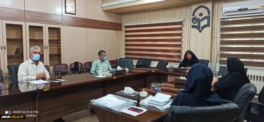 جلسه شورای آموزشی در تاریخ یکشنبه ۱۸ خرداد در پردیس شهید باهنر برگزار شد 3