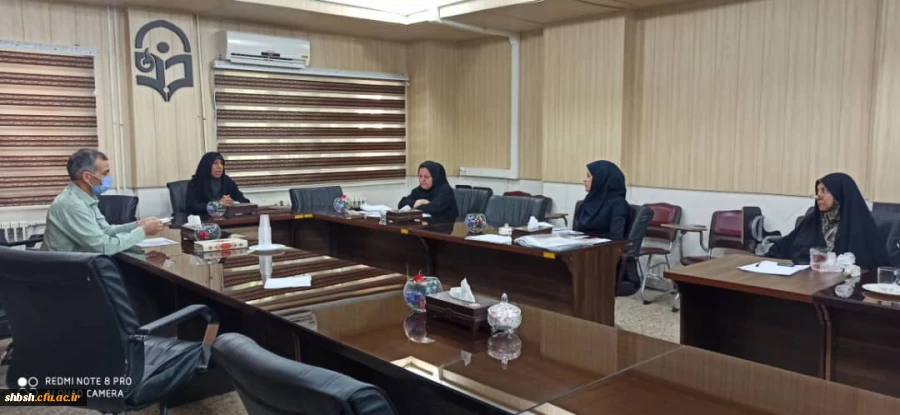 جلسه شورای آموزشی در تاریخ یکشنبه ۱۸ خرداد در پردیس شهید باهنر برگزار شد 6