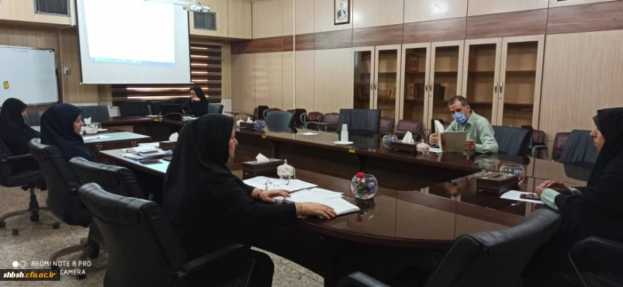 جلسه شورای آموزشی در تاریخ یکشنبه ۱۸ خرداد در پردیس شهید باهنر برگزار شد 9