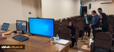 بازدید از استدیوی تولید محتوای پژوهشکده معلم