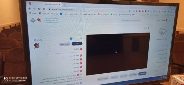 بازدید از استدیوی تولید محتوای پژوهشکده معلم 4
