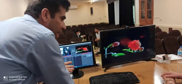 بازدید از استدیوی تولید محتوای پژوهشکده معلم 5