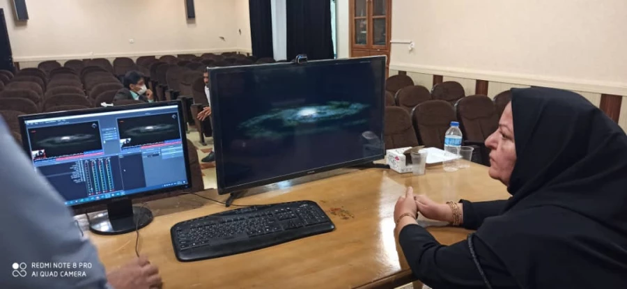 بازدید از استدیوی تولید محتوای پژوهشکده معلم 7