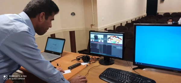 بازدید از استدیوی تولید محتوای پژوهشکده معلم 8