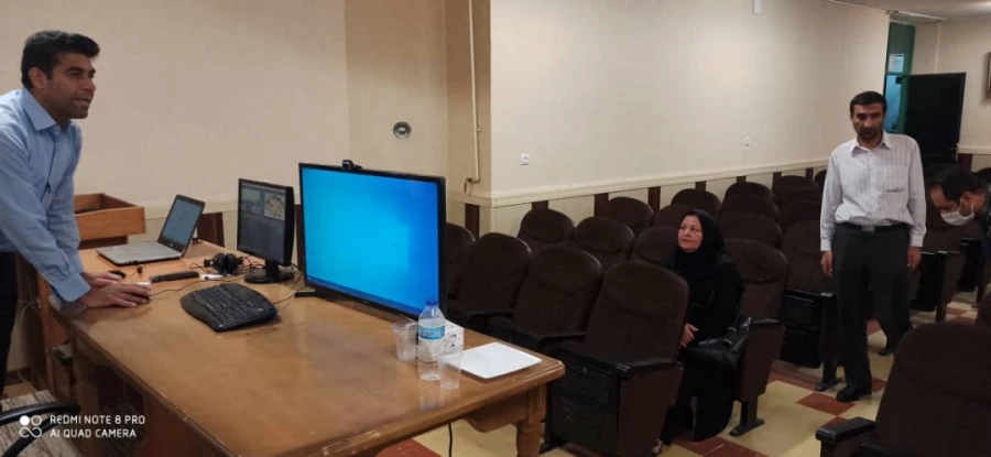 بازدید از استدیوی تولید محتوای پژوهشکده معلم 9