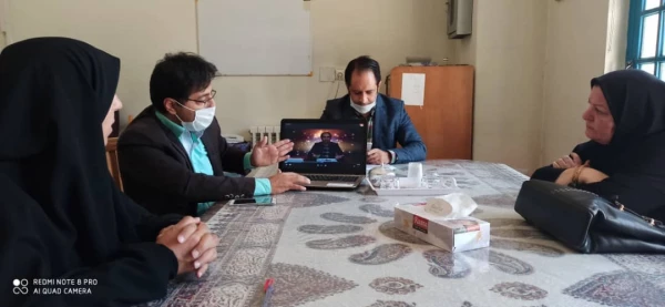 بازدید از استدیوی تولید محتوای پژوهشکده معلم 13