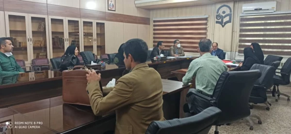 جلسه تحصیلات تکمیلی در پردیس شهید باهنر برگزار شد 5