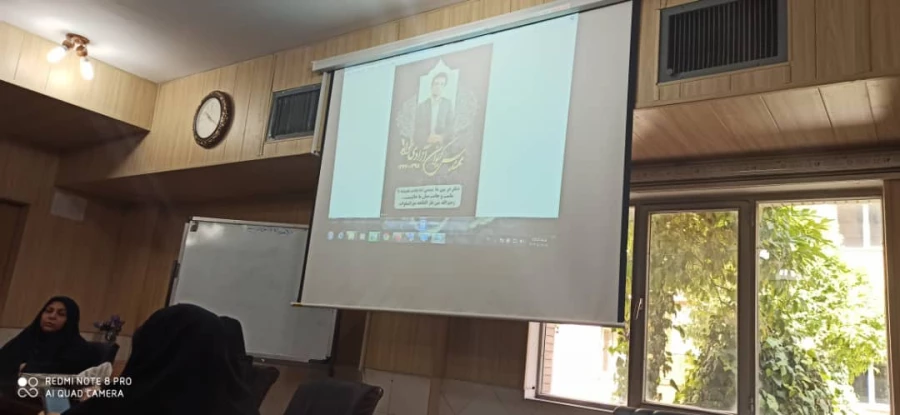 مراسم گرامی داشت شادروان مرحوم کیوان آزادی خواه در پردیس شهید باهنر فارس برگزار شد 3