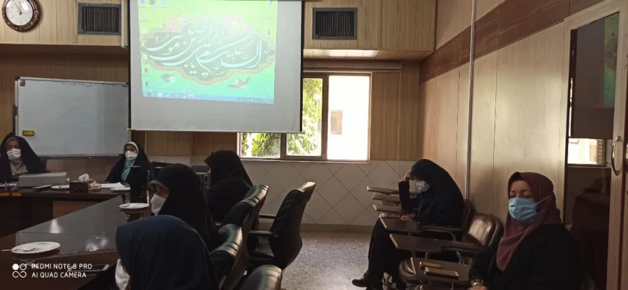 همزمان با ایام میلاد امام رضا علیه السلام، جلسه شورای اداری در پردیس شهید باهنر برگزار شد 2