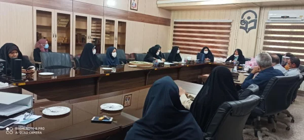 همزمان با ایام میلاد امام رضا علیه السلام، جلسه شورای اداری در پردیس شهید باهنر برگزار شد 4