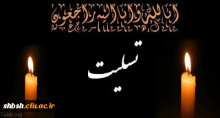 پیام تسلیت درگذشت مادر دانشجومعلم، عاطفه باقری