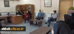 دیدار کارکنان پردیس شهید باهنر فارس با خانم دکتر داودی همسر آزاده دفاع مقدس 6