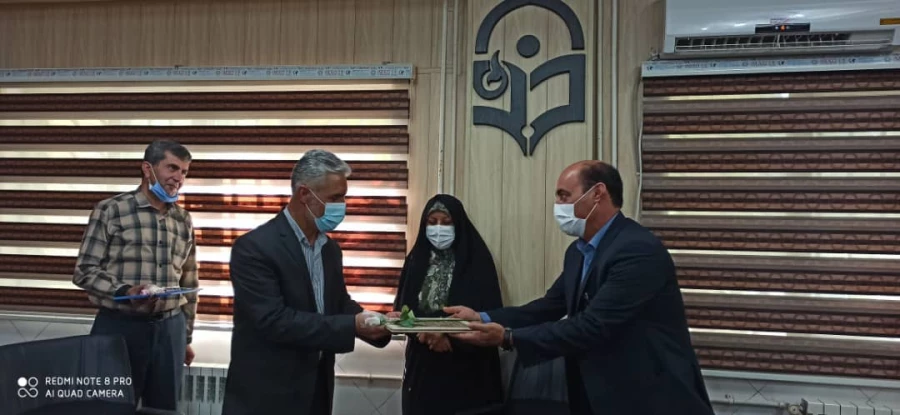 مراسم تودیع و معارفه جناب آقای عمادی و جناب آقای صالحی برگزار شد 2