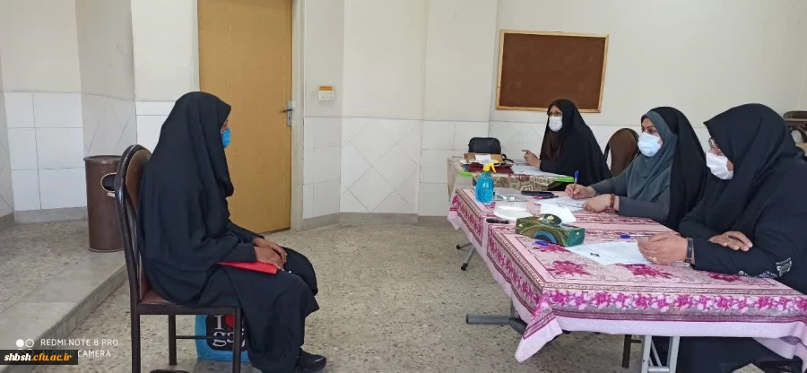 فرآیند مصاحبه داوطلبان دختر واجد شرایط آزمون سراسری ٩٩ در پردیس شهیدباهنر فارس انجام شد 20