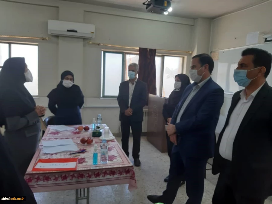 فرآیند مصاحبه داوطلبان دختر واجد شرایط آزمون سراسری ٩٩ در پردیس شهیدباهنر فارس انجام شد 46