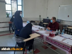 فرآیند مصاحبه داوطلبان دختر واجد شرایط آزمون سراسری ٩٩ در پردیس شهیدباهنر فارس انجام شد 50