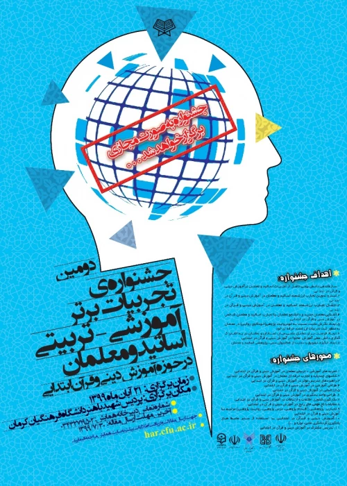 جشنواره تجربیات برتر – تربیتی اساتید و معلمان در حوزه آموزش دینی و قرآن ابتدایی