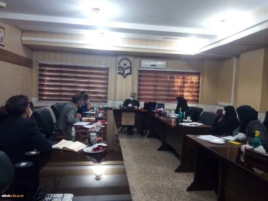 جلسه گروه های آموزشی پردیس شهیدباهنر 2