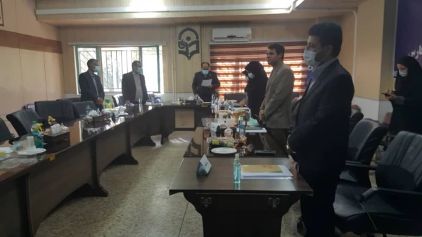 برگزاری جلسه دفاع از پایان نامه های کارشناسی ارشد دانشجویان پردیس شهید باهنر شیراز 8