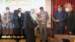 برگزاری مراسم گرامیداشت ولادت حضرت فاطمه زهرا(سلام الله علیها) و  22 بهمن ماه 
در پردیس شهید باهنر فارس
 8