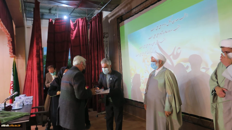 برگزاری مراسم گرامیداشت میلاد حضرت امیر المؤمنین علی(علیه السلام) در پردیس شهید باهنر فارس  8