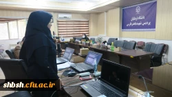 برگزاری اولین جلسه دفاع پایان نامه به صورت مجازی برای اولین بار در دانشگاه فرهنگیان پردیس شهیدباهنر فارس 5