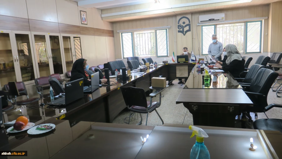 برگزاری اولین جلسه دفاع پایان نامه به صورت مجازی برای اولین بار در دانشگاه فرهنگیان پردیس شهیدباهنر فارس 10