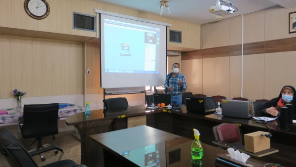 برگزاری اولین جلسه دفاع پایان نامه به صورت مجازی برای اولین بار در دانشگاه فرهنگیان پردیس شهیدباهنر فارس 11