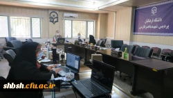 برگزاری اولین جلسه دفاع پایان نامه به صورت مجازی برای اولین بار در دانشگاه فرهنگیان پردیس شهیدباهنر فارس 12
