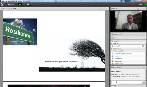برگزاری کارگاه حفظ روحیه، نشاط، تاب آوری و استقامت در دوران کرونا ویژه دانشجویان پردیس شهید باهنر به مناسبت هفته سرای دانشجویی 4