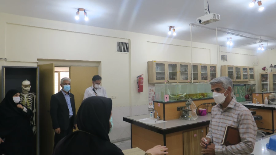 حضور هیات نظارت ،ارزیابی و تضمین کیفیت علوم ، تحقیقات و فناوری استان فارس در پردیس شهید باهنر 4