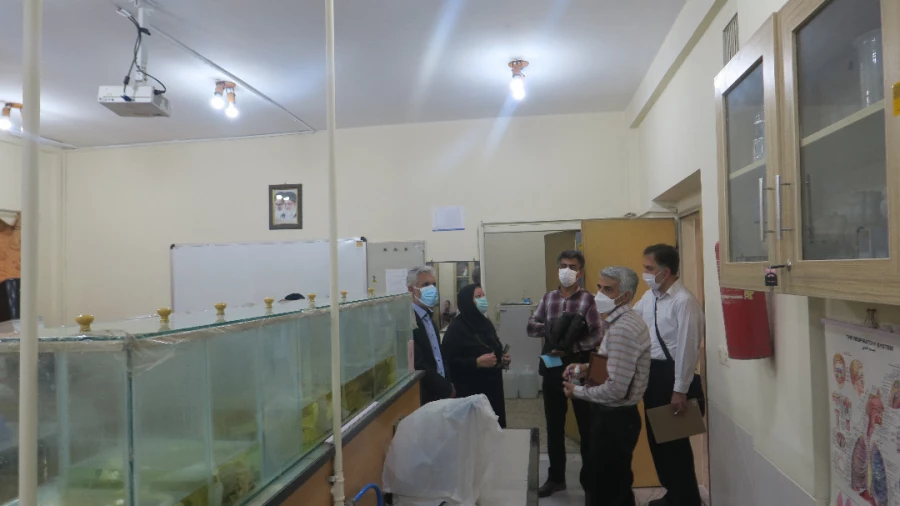 حضور هیات نظارت ،ارزیابی و تضمین کیفیت علوم ، تحقیقات و فناوری استان فارس در پردیس شهید باهنر 5