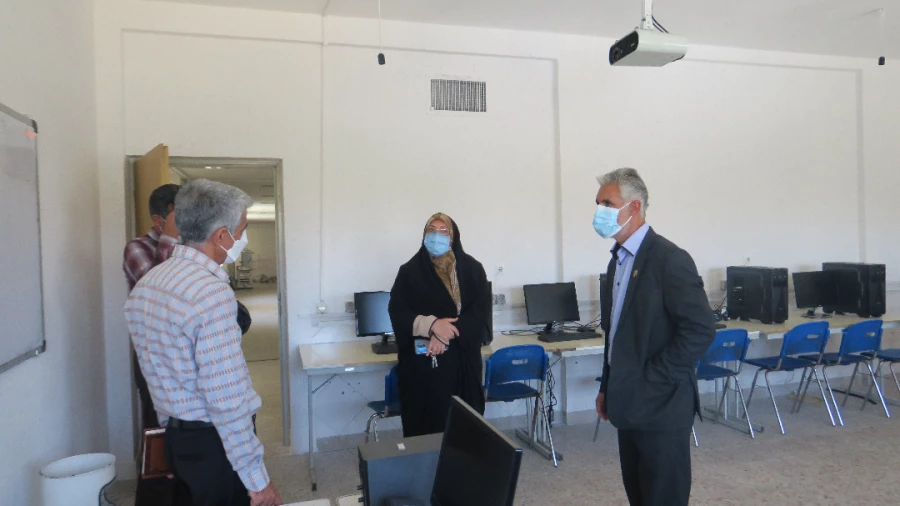 حضور هیات نظارت ،ارزیابی و تضمین کیفیت علوم ، تحقیقات و فناوری استان فارس در پردیس شهید باهنر 6