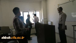 حضور هیات نظارت ،ارزیابی و تضمین کیفیت علوم ، تحقیقات و فناوری استان فارس در پردیس شهید باهنر 7