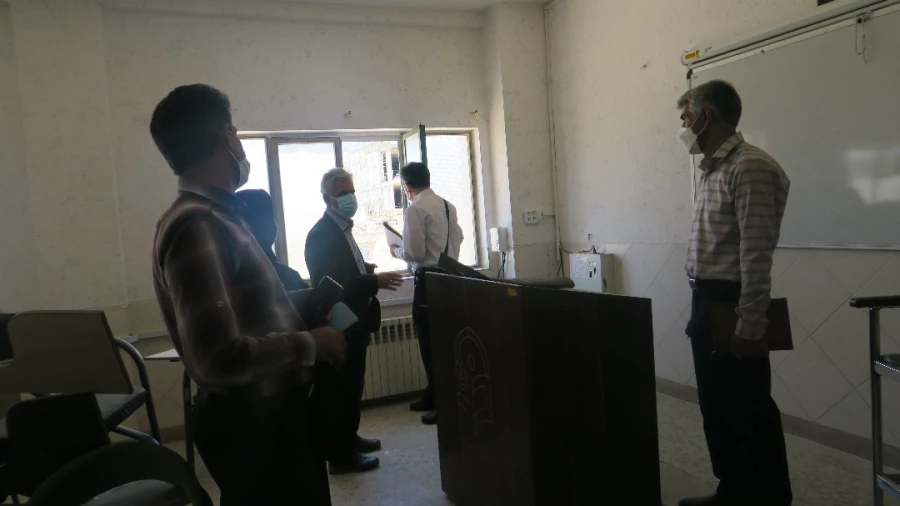 حضور هیات نظارت ،ارزیابی و تضمین کیفیت علوم ، تحقیقات و فناوری استان فارس در پردیس شهید باهنر 7