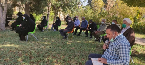 برگزاری  مراسم زیارت عاشورا به مناسبت هفته دفاع مقدس و همزمان با ایام اربعین حسینی  3